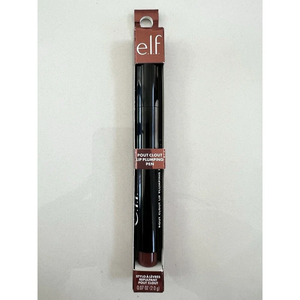 e.l.f. Elf Pout Clout Lip Plumping Pen BUST A MAUVE 2g/.07oz Full Size 82294